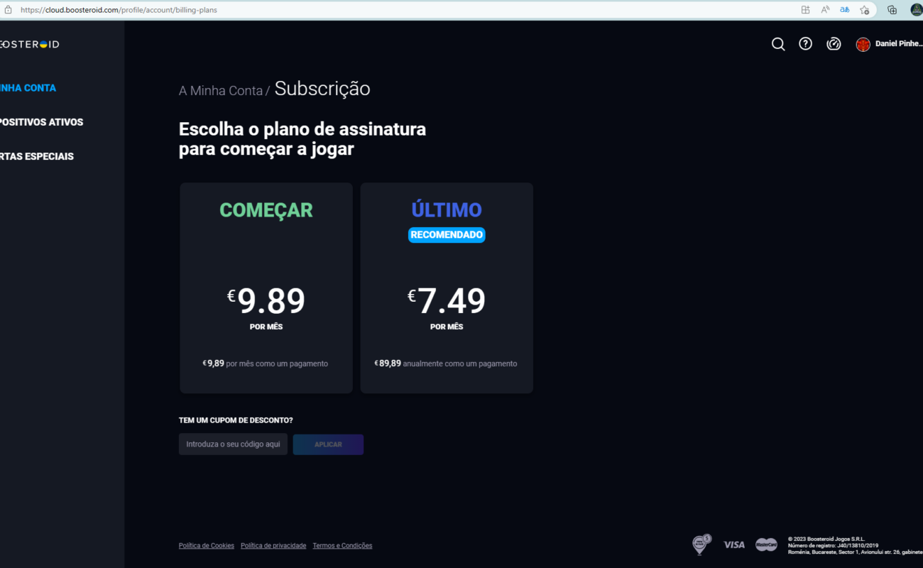 Como assinar o cloud gaming Boosteroid - Central Cloud Gaming
