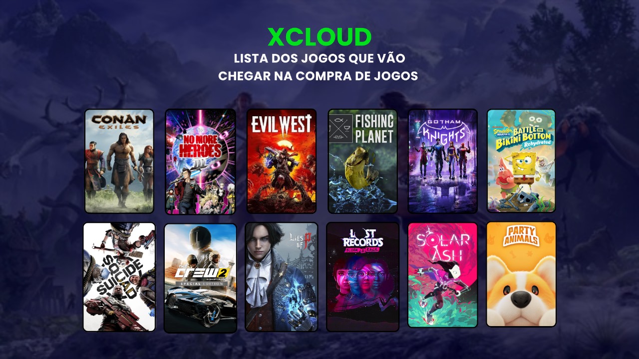 Os membros do Xbox Game Pass Ultimate agora podem transmitir mais 11 jogos próprios