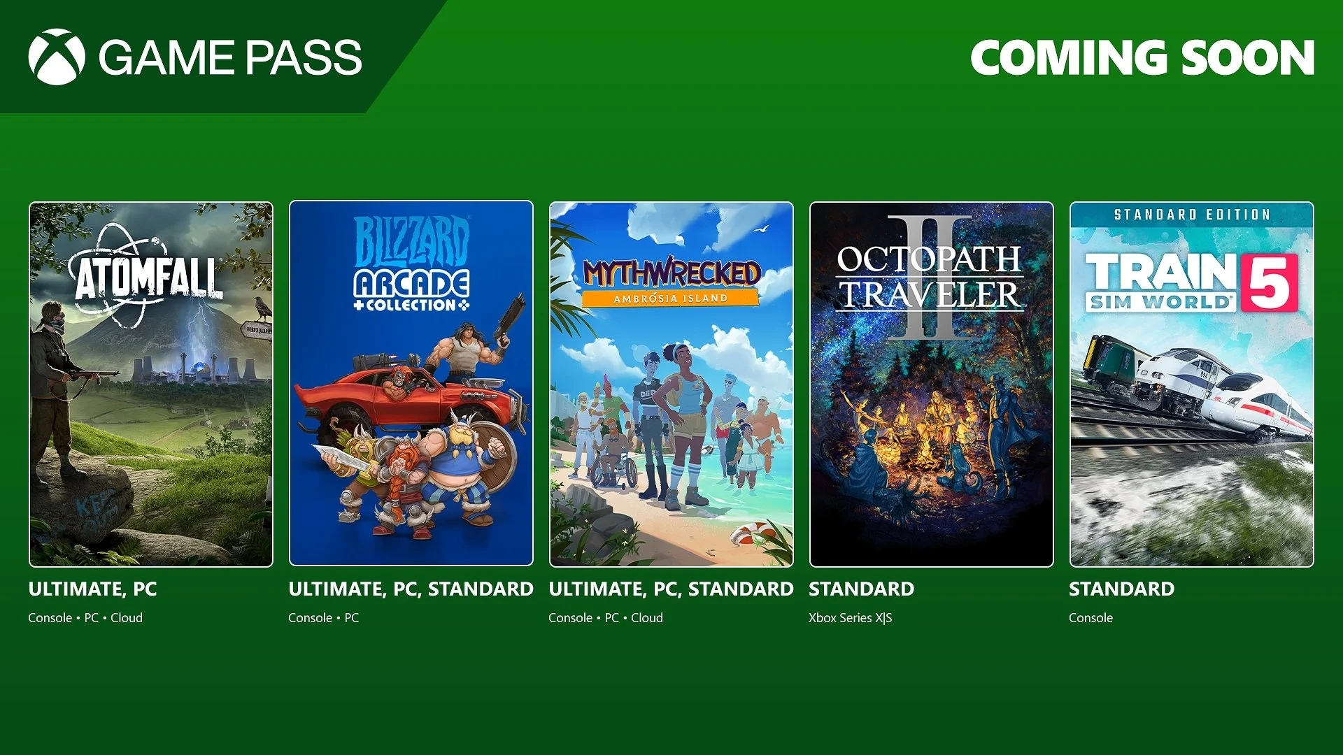 Xbox Game Pass recebe 5 jogos em março com Atomfall e mais