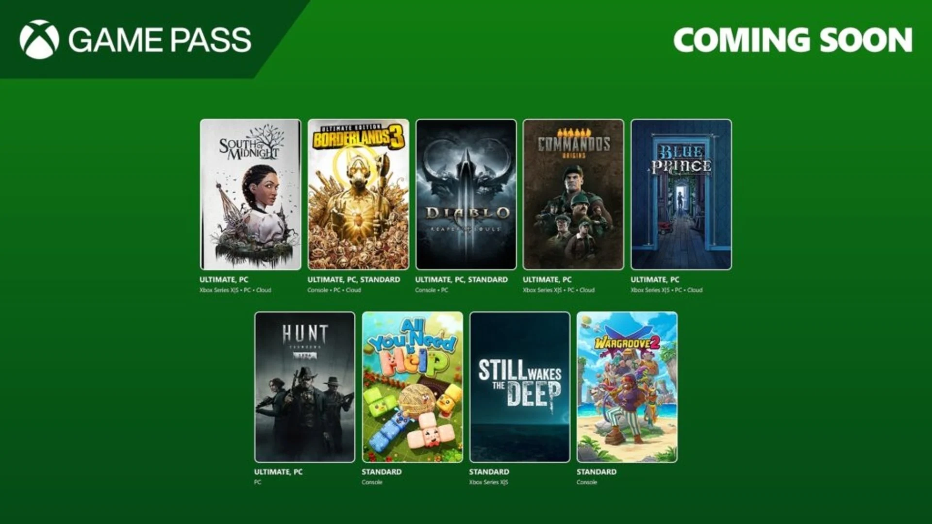 Xbox Game Pass recebe novo jogos para o ínicio de abril de 2025