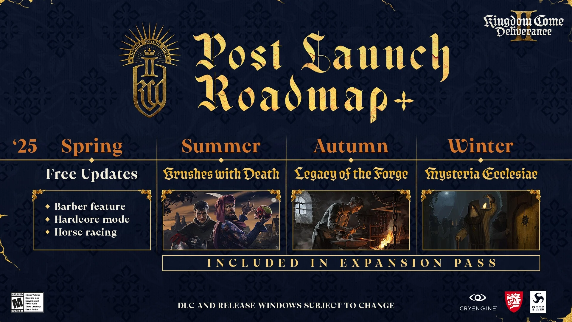 Desenvolvedores de Kingdom Come: Deliverance 2 compartilham as primeiras imagens do próximo DLC