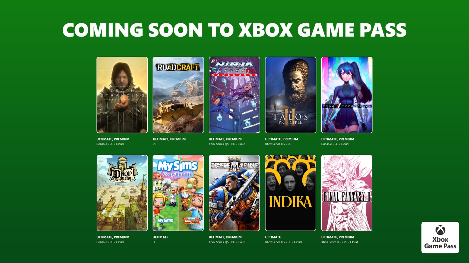 Xbox Game Pass de janeiro traz Death Stranding e mais 9 jogos