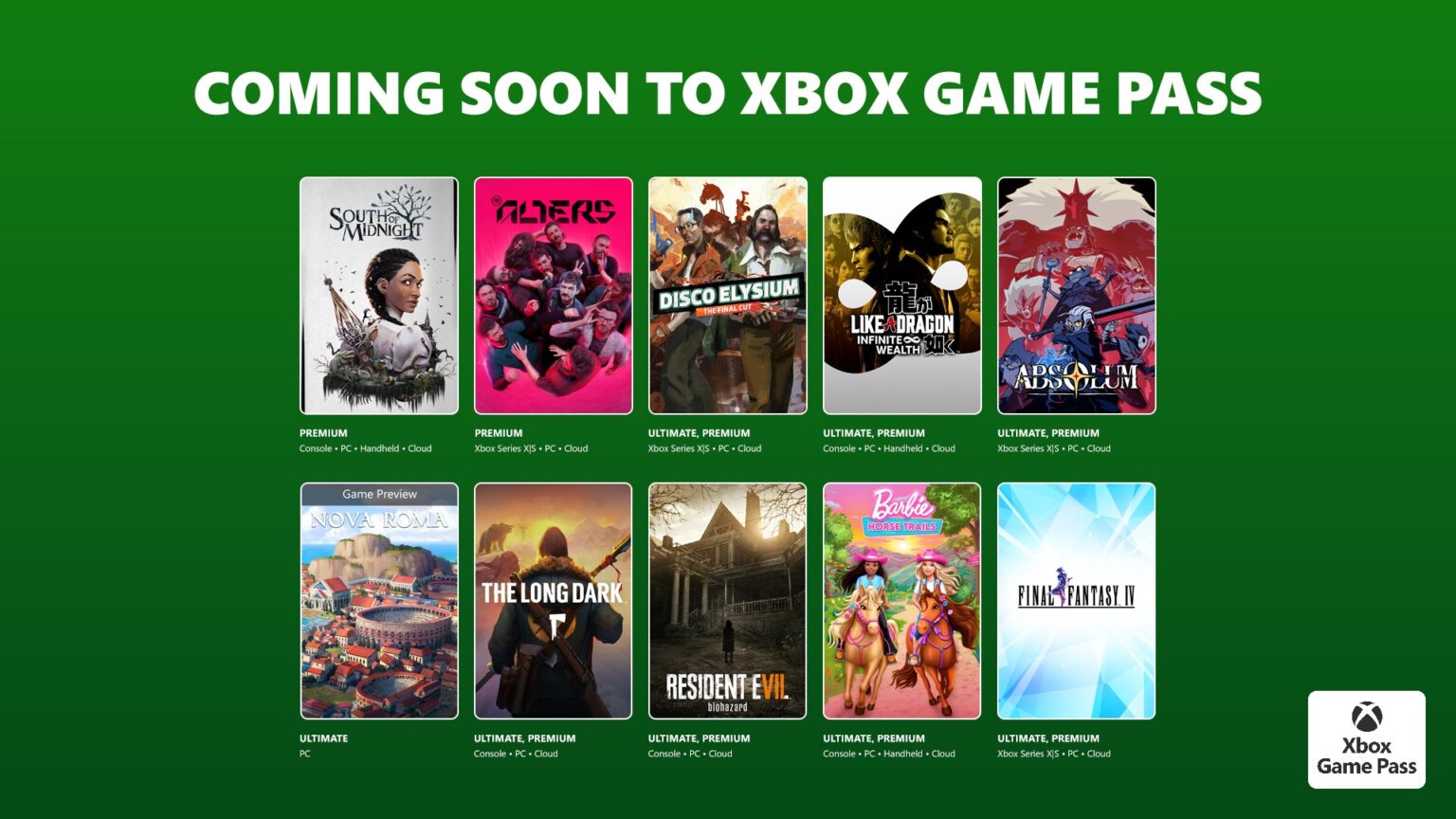 Xbox Game Pass recebe grandes jogos na segunda quinzena de março de 2026