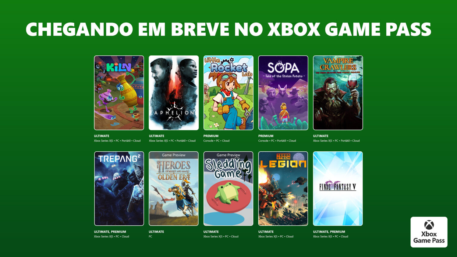 REVELADOS! Confira a segunda leva de jogos do Xbox Game Pass para abril de 2026
