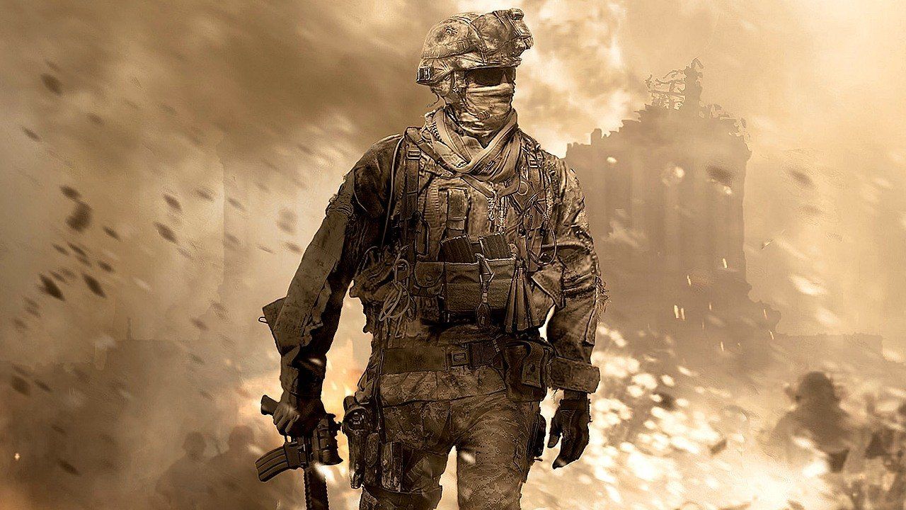 Arte de capa original de Call of Duty: Modern Warfare 2 (2009)