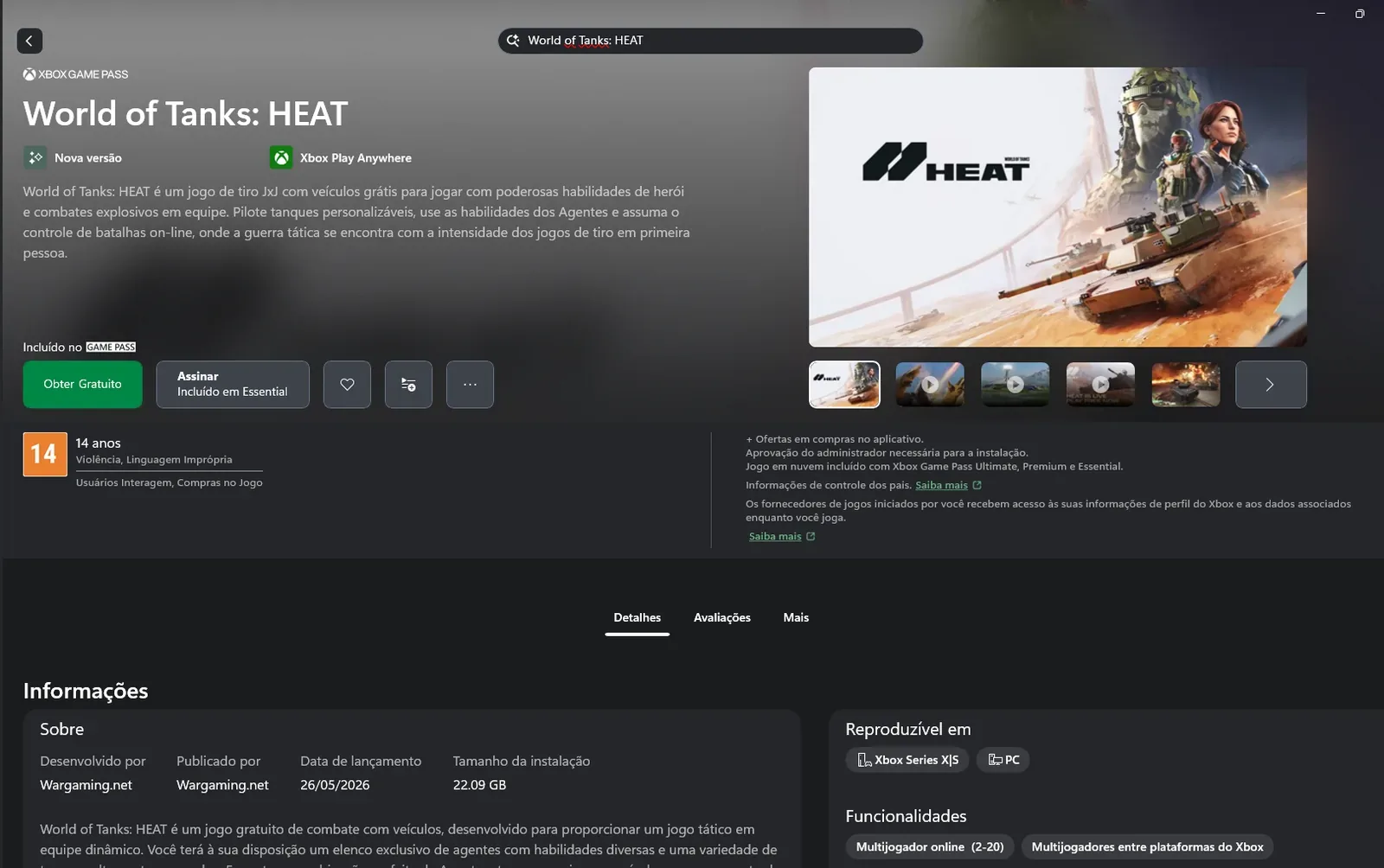 World of Tanks: HEAT já disponível!