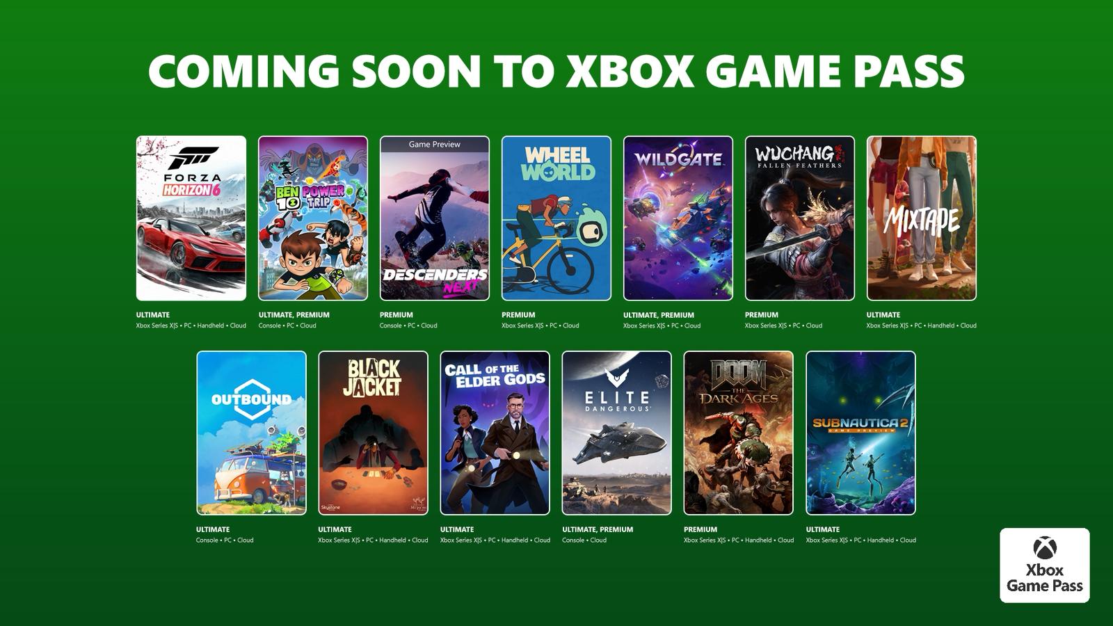 🎮 Xbox Game Pass Maio 2026: Confira TODOS os jogos confirmados, incluindo Forza Horizon 6