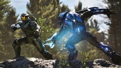 Master Chief e um Elite