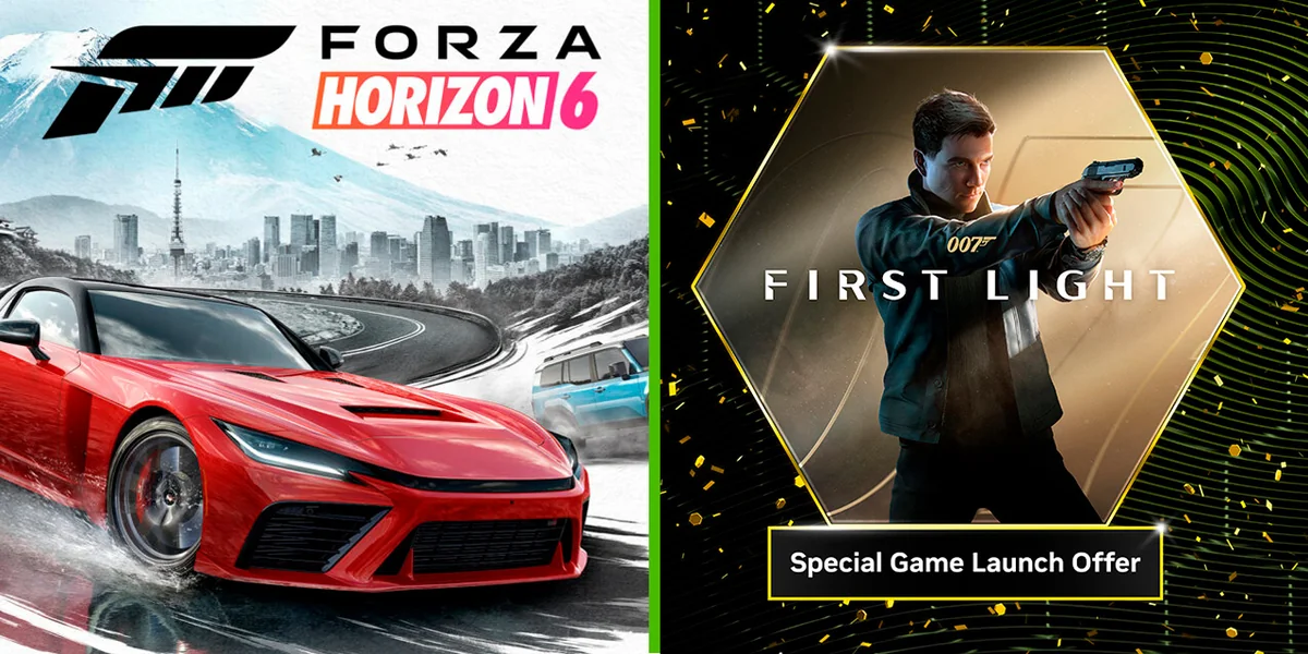 GeForce NOW recebe Forza Horizon 6 e oferta do game 007 First Light