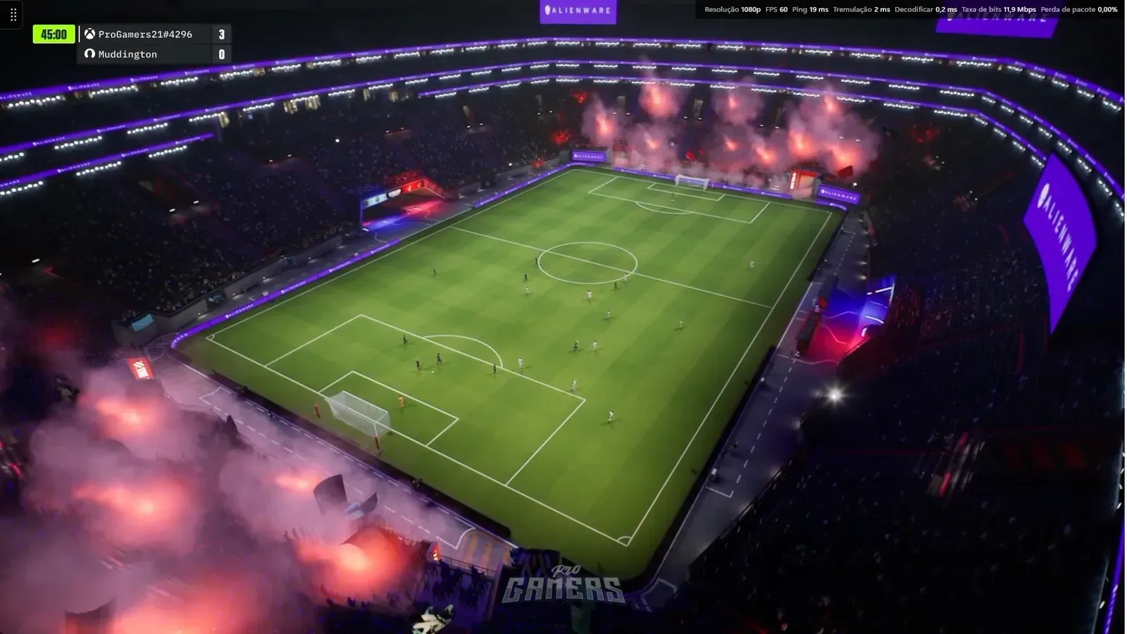Estádio no Goals.