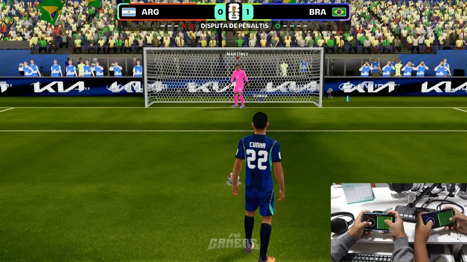 Disputas de pênaltis no FIFA World Cup: Launch Edition.