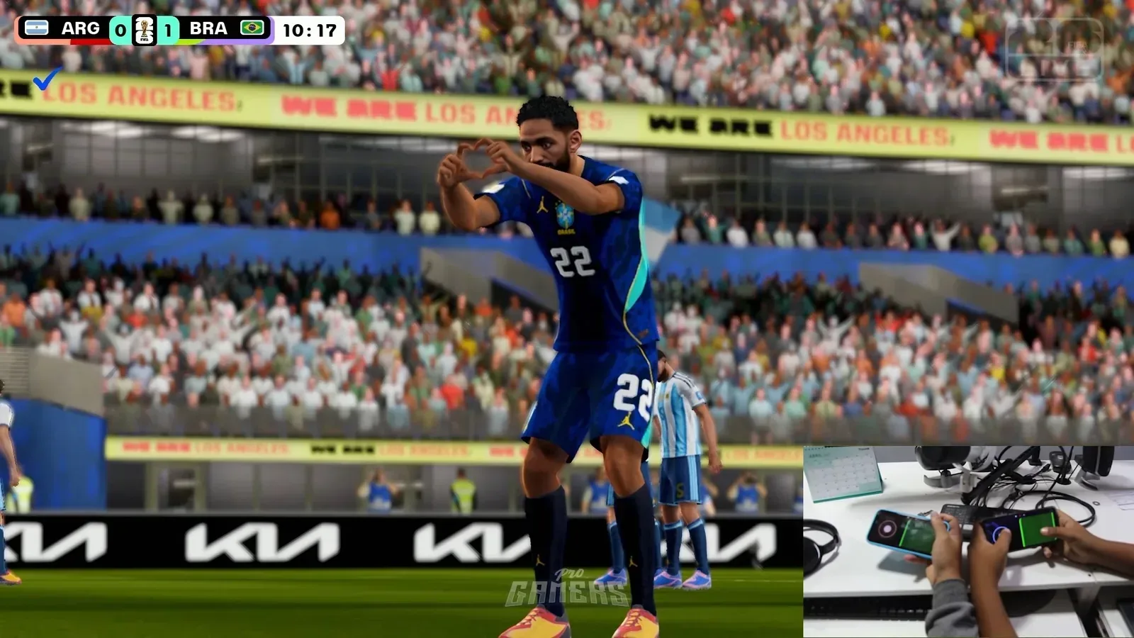 Comemoração de Gol FIFA World Cup: Launch Edition.