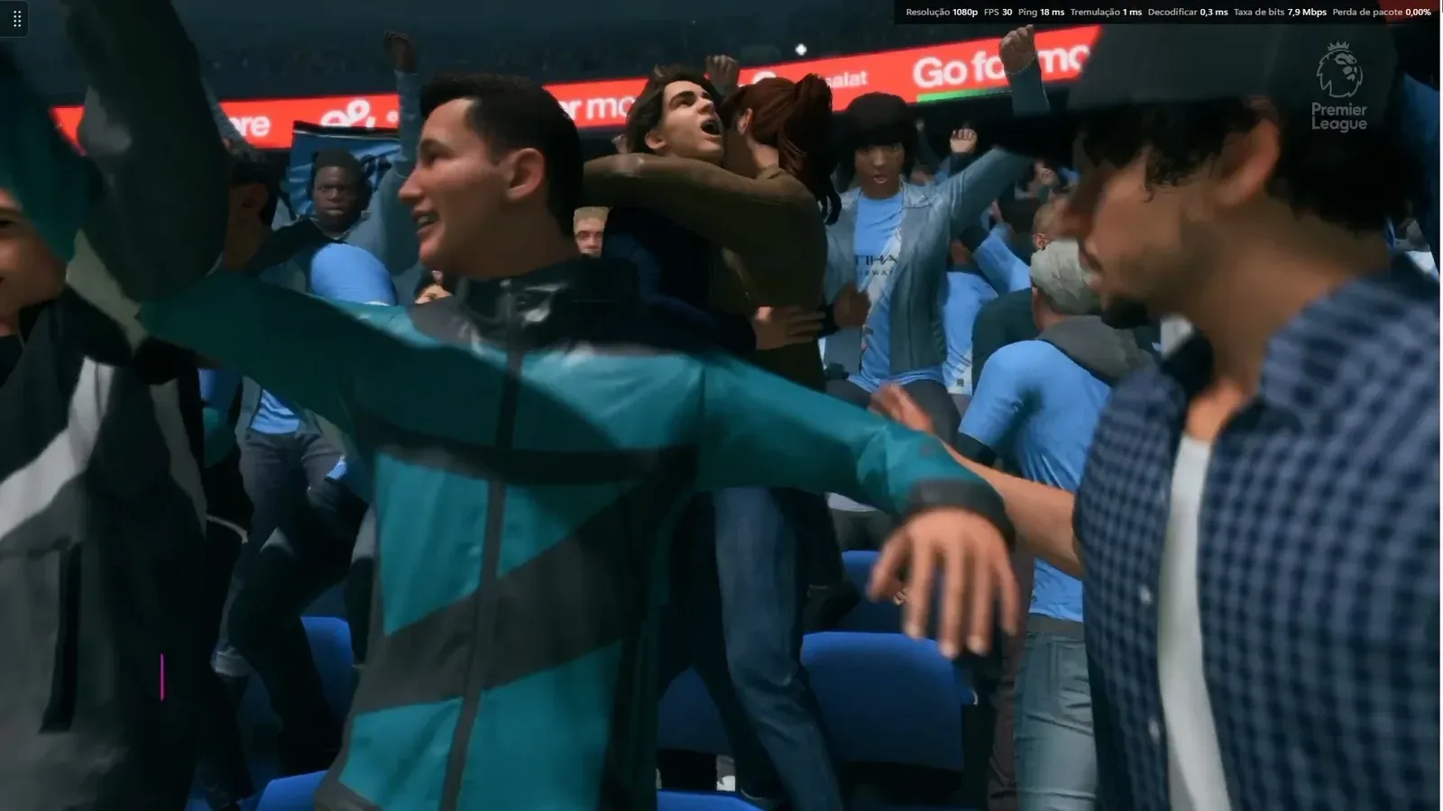 Comemoração da Torcida no FC26.