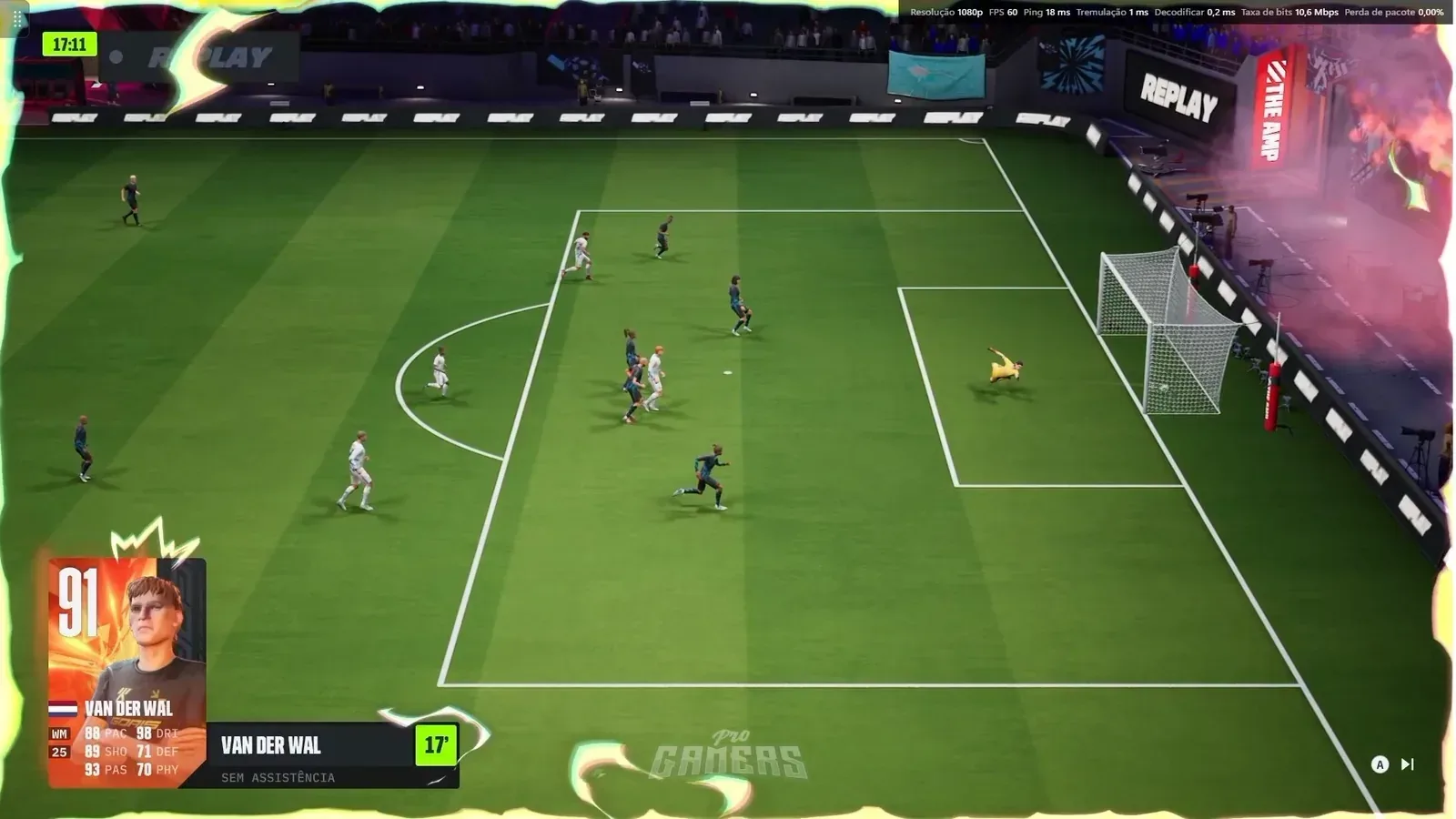 Repaly do gol no Goals (trocadilho intencional)