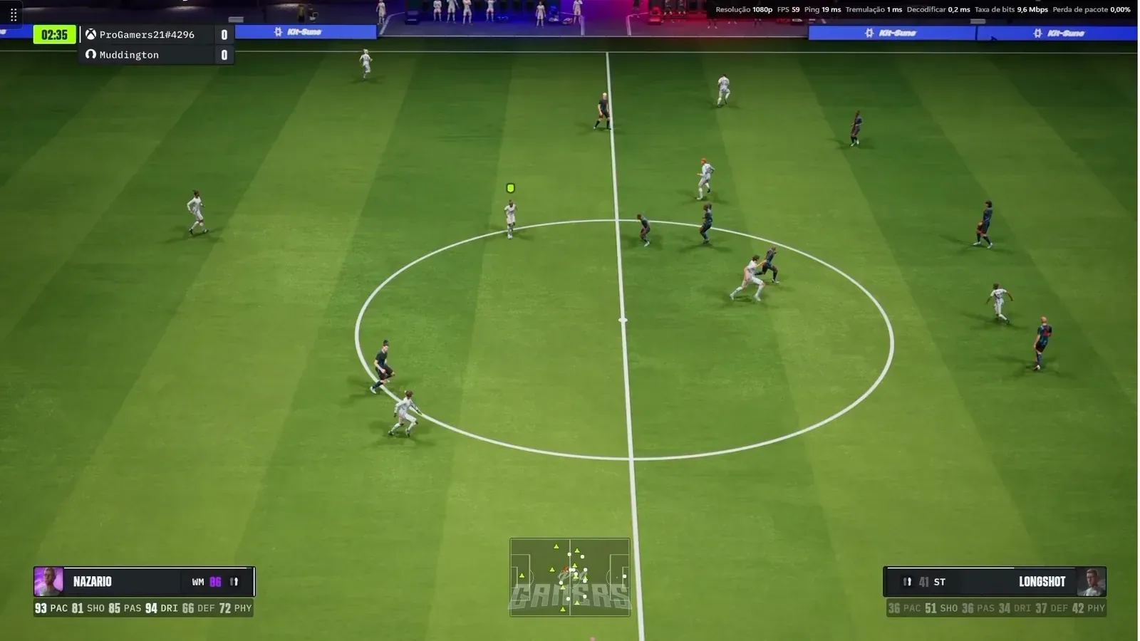 Partida no Goals.