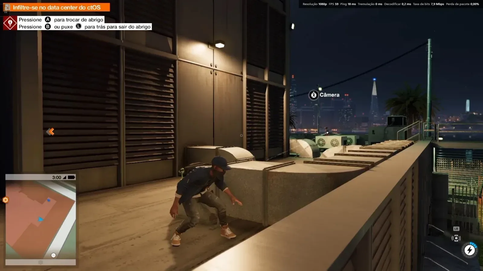 Watch Dogs 2 na Xcloud Grátis com anúncio.