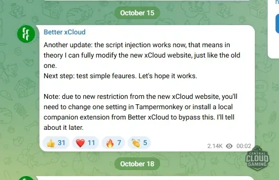 RedPHX no Telegram.