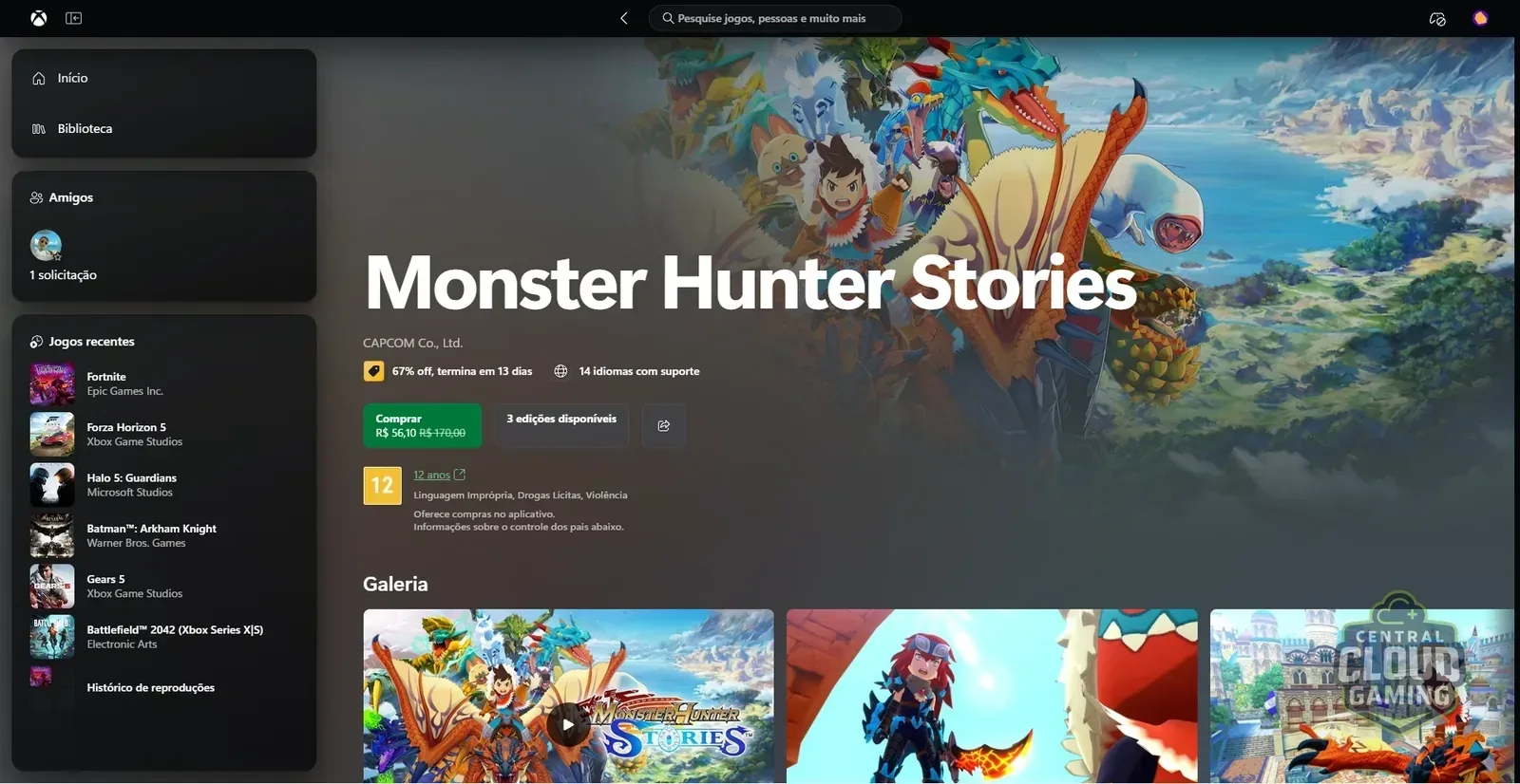 Monster Hunter Stories não deu certo.
