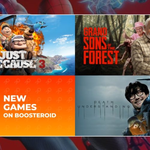 Boosteroid adicionar 3 jogos na primeira semana de abril 2025