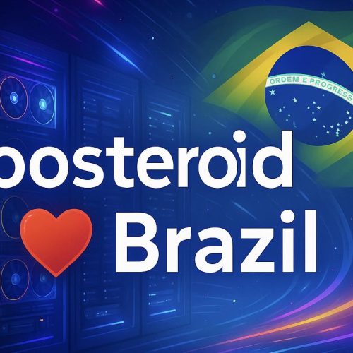 Boosteroid conclui novo lote de servidores no Brasil e prepara nova geração com CPUs de até 5.6 GHz!
