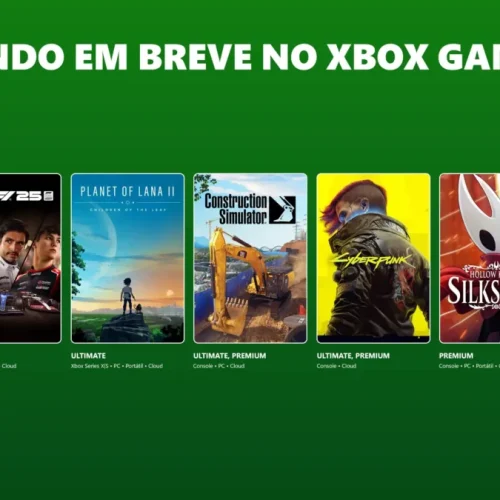 Xbox Game Pass em Março de 2026: Cyberpunk 2077, F1 25 e Grandes Lançamentos Chegam ao Serviço